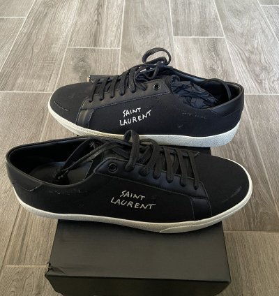 Saint Laurent Court Classic Low Tops