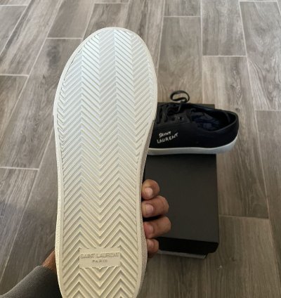 Saint Laurent Court Classic Low Tops