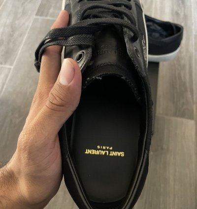 Saint Laurent Court Classic Low Tops