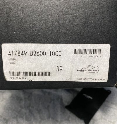 Saint Laurent Court Classic Sl 01 Low Top Sneaker