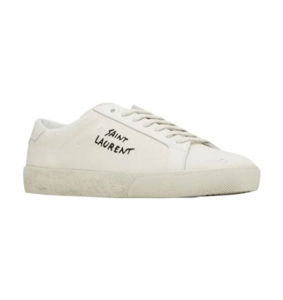 Saint Laurent Court Classic Sl 06 Embroidered Sneakers