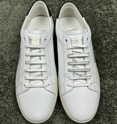 Saint Laurent Court Classic Sl 06 Embroidered Sneakers