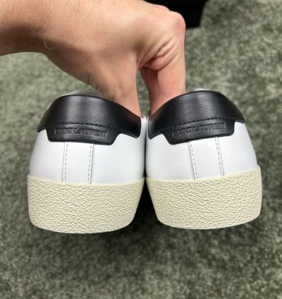 Saint Laurent Court Classic Sl 06 Embroidered Sneakers