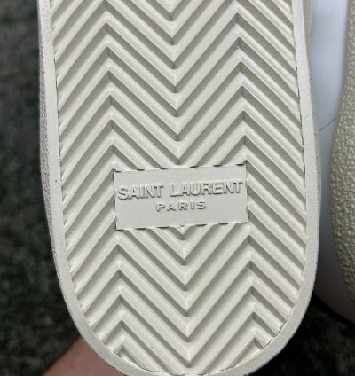 Saint Laurent Court Classic Sl 06 Embroidered Sneakers