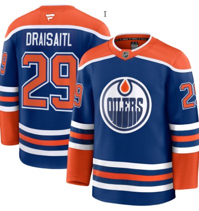 Mens Leon Draisaitl Jersey 29 Edmonton Oilers 2025 Premium Home All Stitched