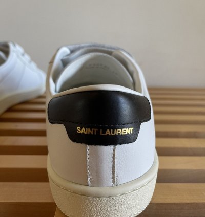 Saint Laurent Court Classic Sneakers Size 40