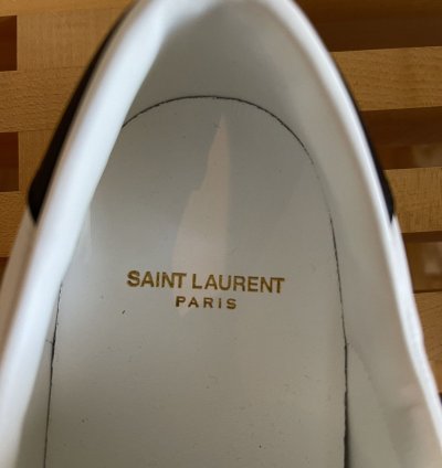 Saint Laurent Court Classic Sneakers Size 40