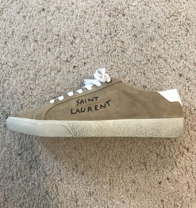Saint Laurent Court Classic Suede Sl 06 Sneakers