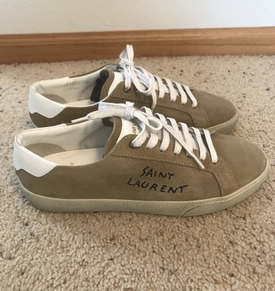 Saint Laurent Court Classic Suede Sl 06 Sneakers
