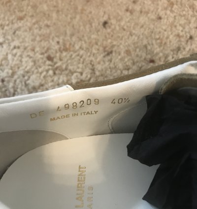 Saint Laurent Court Classic Suede Sl 06 Sneakers
