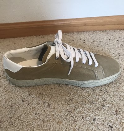 Saint Laurent Court Classic Suede Sl 06 Sneakers