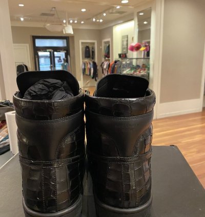 Saint Laurent Crocodile Slp Sneakers