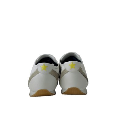 Saint Laurent Jay Low Top White Leather Sneakers