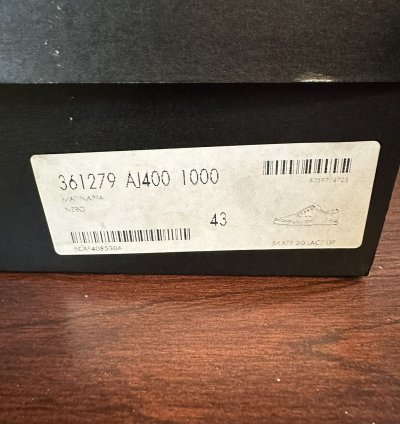 Saint Laurent Lather Studded Vans Brand New Size 10