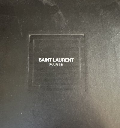 Saint Laurent Lather Studded Vans Brand New Size 10