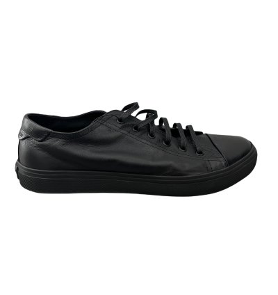 Saint Laurent Leather Low Top Bedford Sneakers