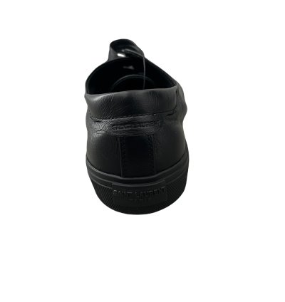 Saint Laurent Leather Low Top Bedford Sneakers
