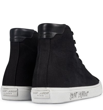 Saint Laurent Malibu Mid-top Sneakers Size Us 10 Eu 43