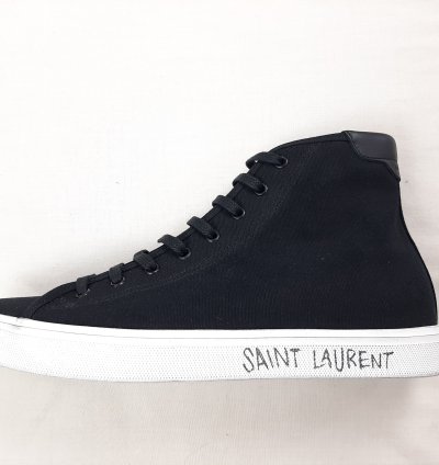 Saint Laurent Malibu Mid-top Sneakers Size Us 10 Eu 43