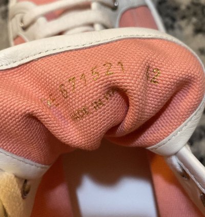 Saint Laurent Mid Top Sneaker Size 42