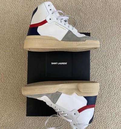 Saint Laurent Mid-top Men High-top Sneaker