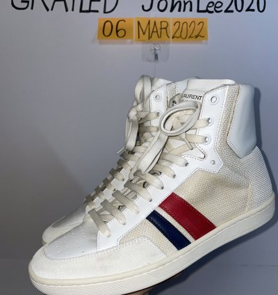 Saint Laurent Paris Aw13 High Top Sneakers 39