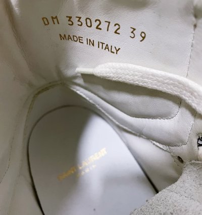 Saint Laurent Paris Aw13 High Top Sneakers 39