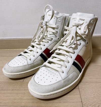 Saint Laurent Paris Aw13 High Top Sneakers 39