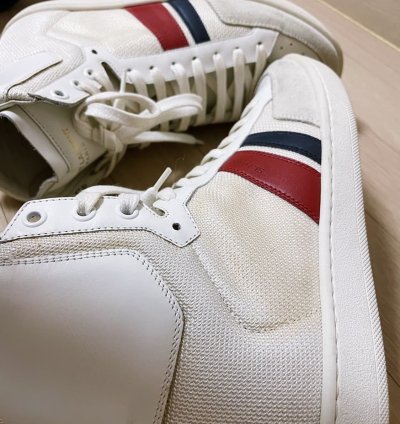 Saint Laurent Paris Aw13 High Top Sneakers 39