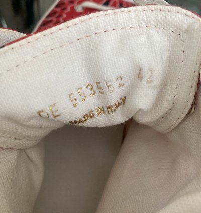 Saint Laurent Paris Bedford Hi Tops Bandana Size 42