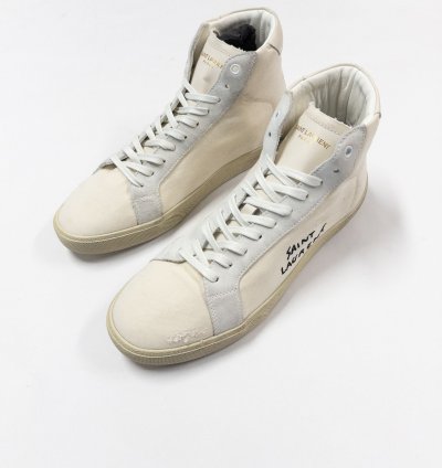 Saint Laurent Paris Embroidered Court Classics
