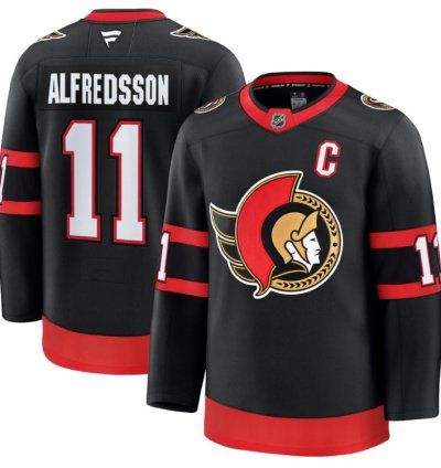 Mens Daniel Alfredsson Jersey 11 Ottawa Senators 2025 Premium Home Stitched