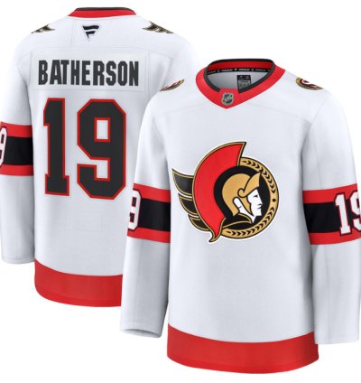 Mens Drake Batherson Jersey 19 Ottawa Senators 2025 Premium Away All Stitched