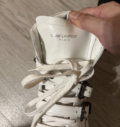 Saint Laurent Paris Ss14 Hedi Slimane Buckle Strap Sneakers