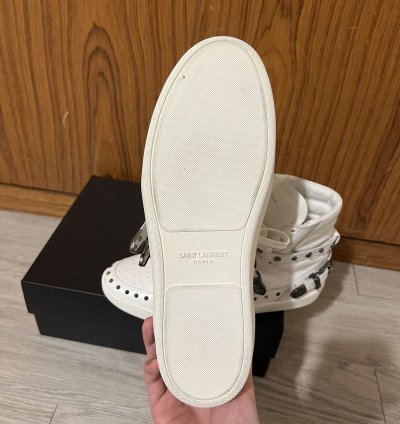 Saint Laurent Paris Ss14 Hedi Slimane Buckle Strap Sneakers