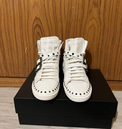 Saint Laurent Paris Ss14 Hedi Slimane Buckle Strap Sneakers
