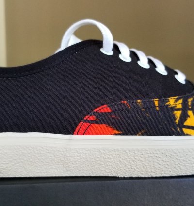 Saint Laurent Paris Sunset Palm Tree Sneakers