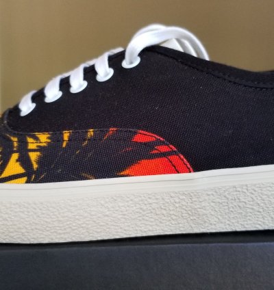 Saint Laurent Paris Sunset Palm Tree Sneakers