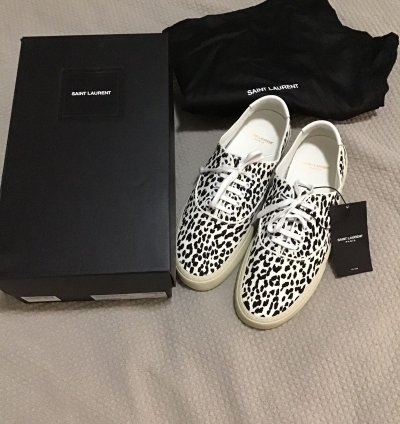 Saint Laurent Paris Venice Babycat Sneakers Eu 45