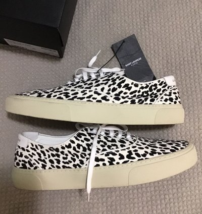 Saint Laurent Paris Venice Babycat Sneakers Eu 45