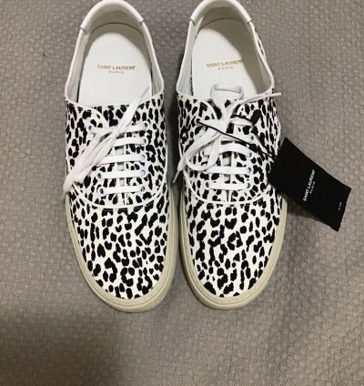 Saint Laurent Paris Venice Babycat Sneakers Eu 45