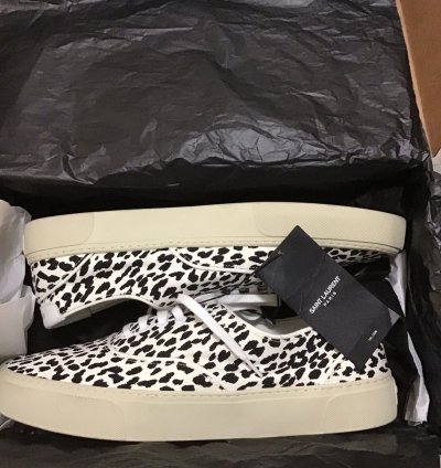 Saint Laurent Paris Venice Babycat Sneakers Eu 45