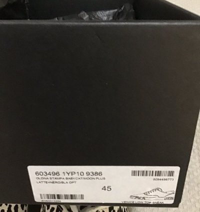 Saint Laurent Paris Venice Babycat Sneakers Eu 45