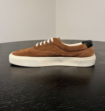 Saint Laurent Paris Venice Sneaker Brown Suede