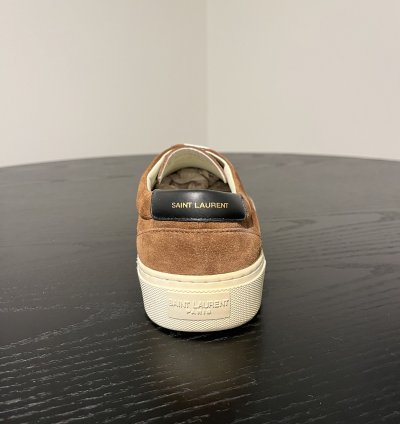 Saint Laurent Paris Venice Sneaker Brown Suede