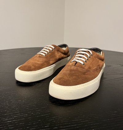 Saint Laurent Paris Venice Sneaker Brown Suede