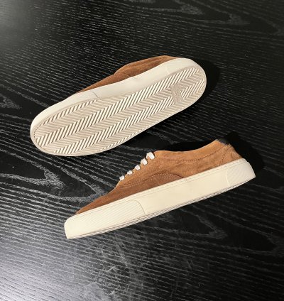 Saint Laurent Paris Venice Sneaker Brown Suede