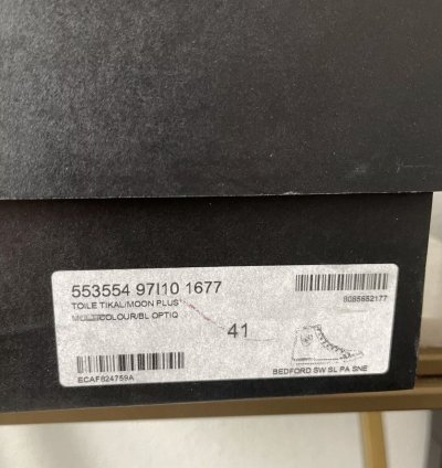 Saint Laurent Paris Ysl Multicolor High Top Sneakers Shoes