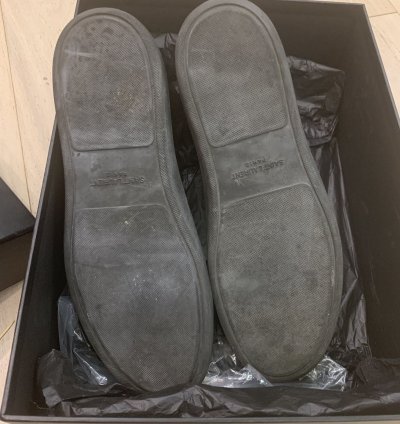 Saint Laurent Sl 06 Black Sneakers Hedi Era