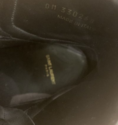 Saint Laurent Sl 06 Black Sneakers Hedi Era